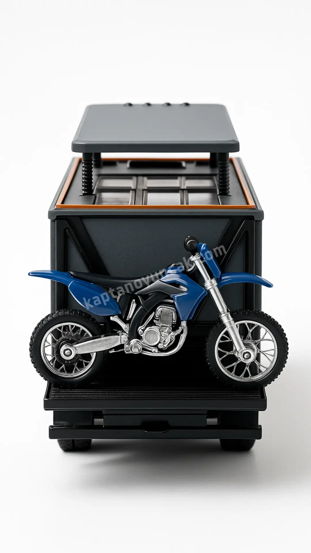Çek Bırak Sesli Işıklı Metal Model Motorlu Karavan 3