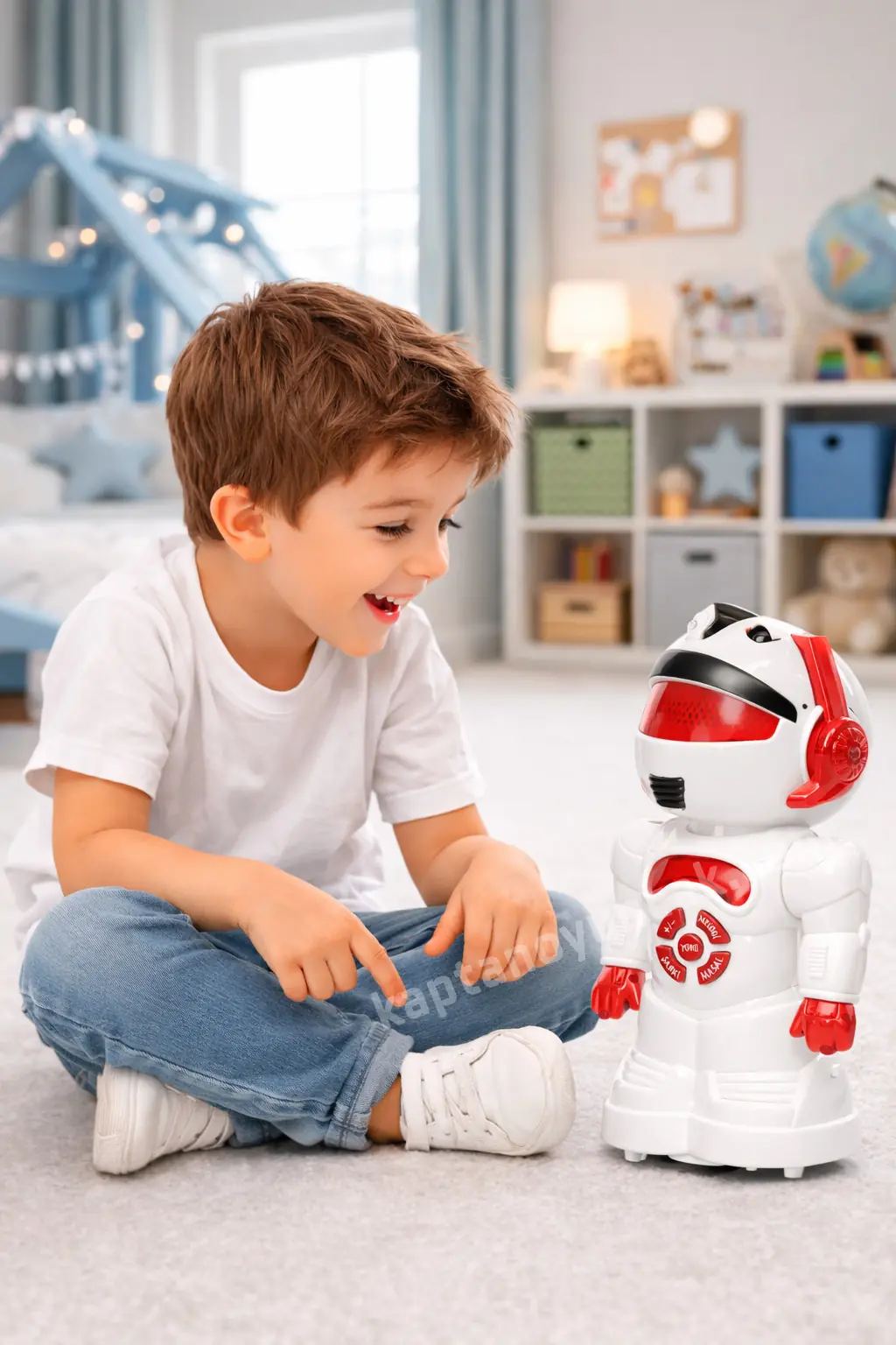 Robotto Yürüyen Masal Anlatan Şarkı Söyleyen İnteraktif Robot