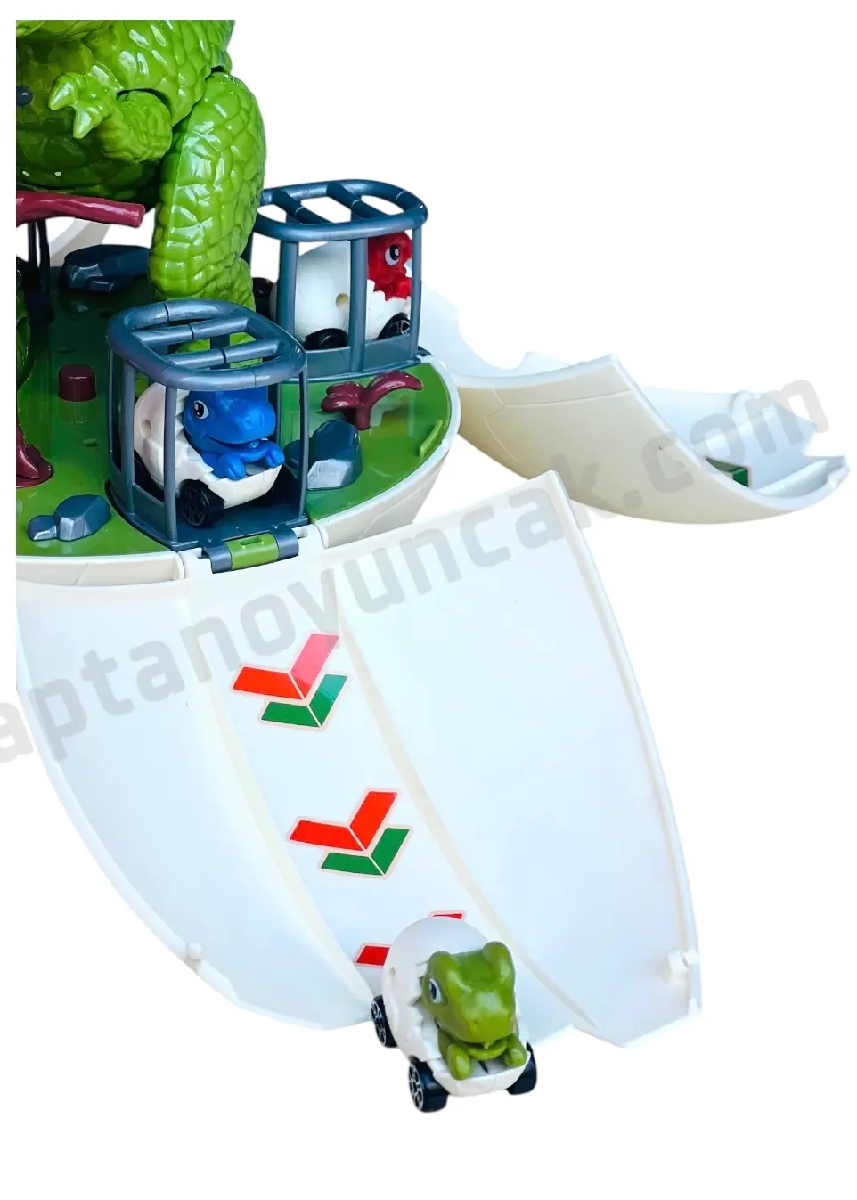 Dev Yumurtalı Büyük Boy Sesli Dinazor ve Fırlatan Dinazor Araçlar 6