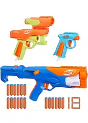 Nerf N-Serisi Gear Up 18 Sünger Mermili 3’lü Dart Atan Silah Seti 2