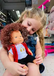 Sunman Kıvırcık Saçlı Curly Bebek 2