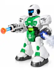 Uzaktan Kumandalı Vantuz ve Duman Atabilen Akıllı Robot 5