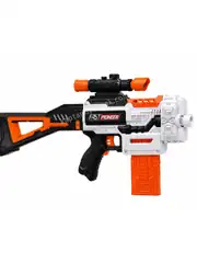 Fast Pioneer 48 Mermili Dart Atan Sniper Dürbünlü Pilli Nerf Tabanca 5