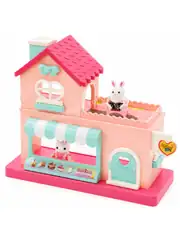 Bay Dreamy Mi̇ni̇ Tavşan Ailesi Büyük Tatlı Dükkanı Seti 1