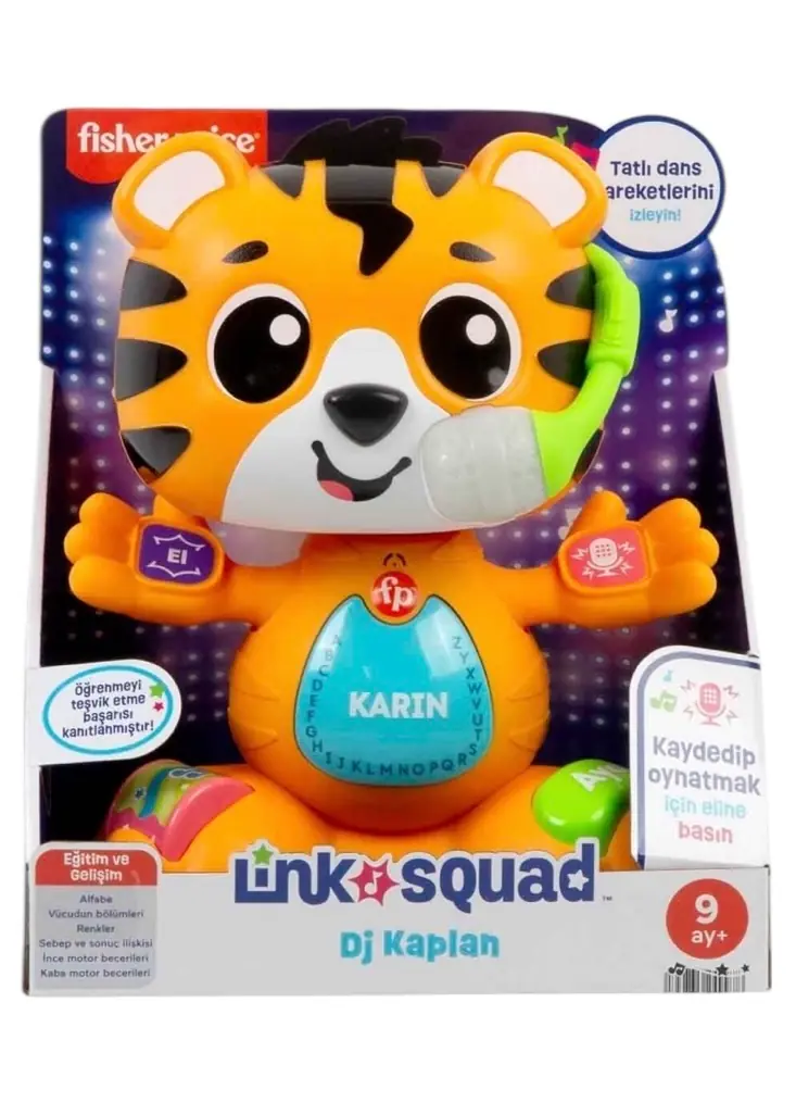 Fisher Price Sesli ve Işıklı Link Squad DJ Kaplan HYL28 4
