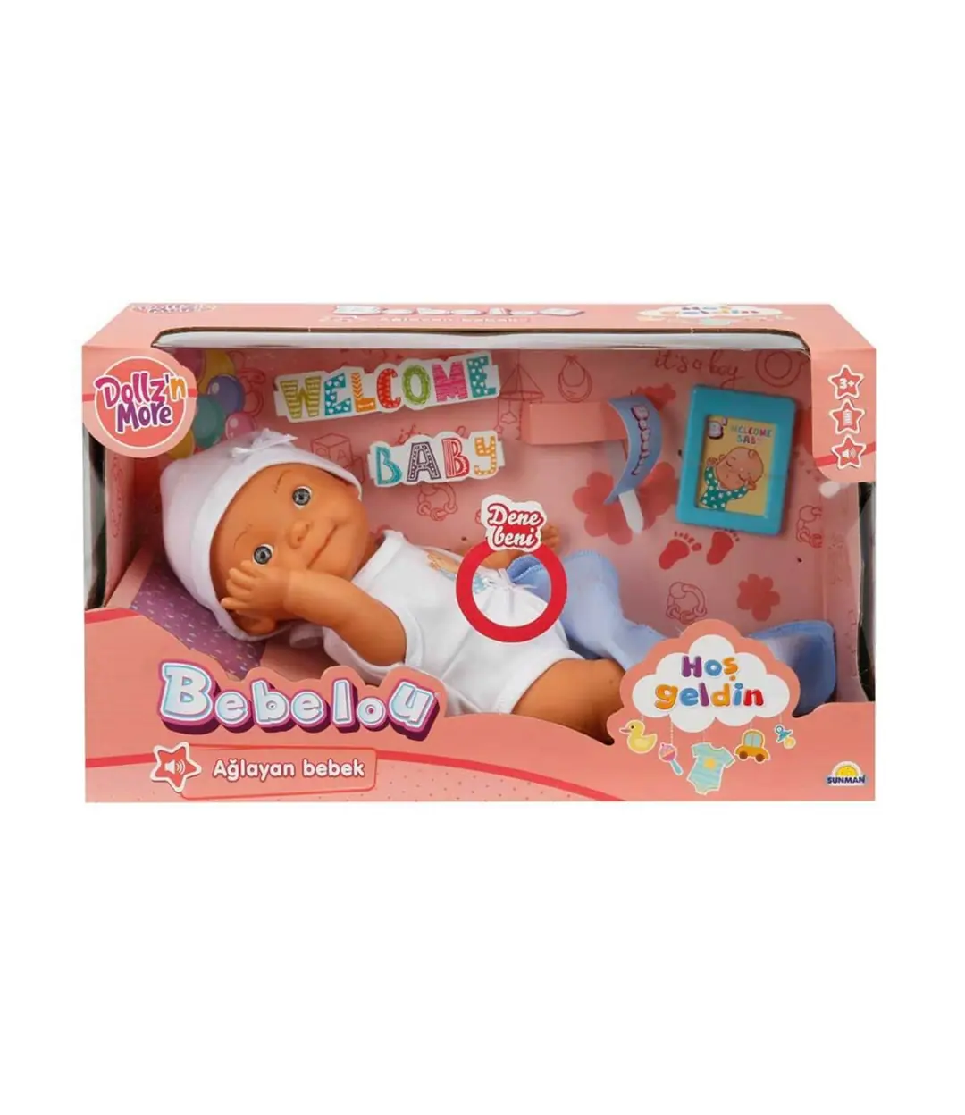 Sunman Hoşgeldin Ağlayan Bebek 3