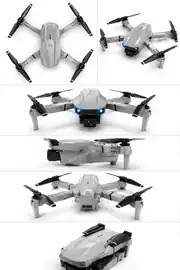 Uzaktan Kumandalı 4K Çekim Yapabilen Kameralı Katlanabilir Drone Mini 2