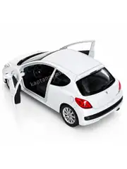 Kapıları Açılıp Kapanabilen Çek Bırak Metal Peugeot 207 3