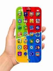 Şarjlı Kukuli Eğitici Telefon Pro Max Dokunmatik +500 Farklı Eğitici Türkçe Sesli Fonksiyonlu Telefon 1
