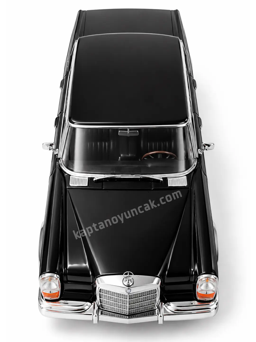 Kapıları Açılıp Kapanabilen Çek Bırak Metal Mercedes Benz 600 1963 1:24 7