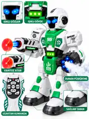 Uzaktan Kumandalı Vantuz ve Duman Atabilen Akıllı Robot 1