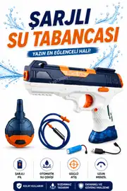 Yedek Tanklı Tam Otomatik Şarjlı Su Tabancası 3