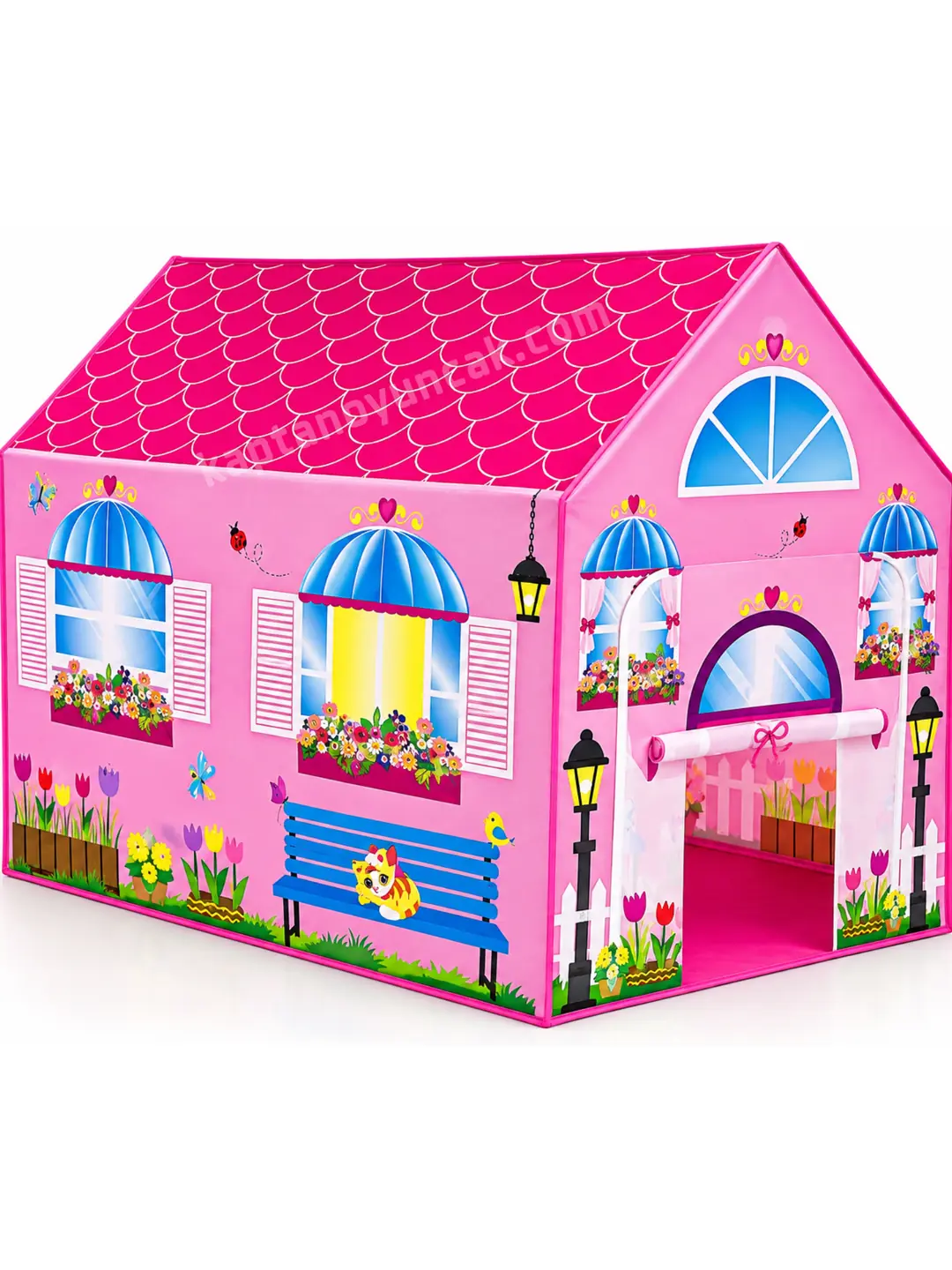 Luna Pembe Oyun Çadırı Oyun Evi 5