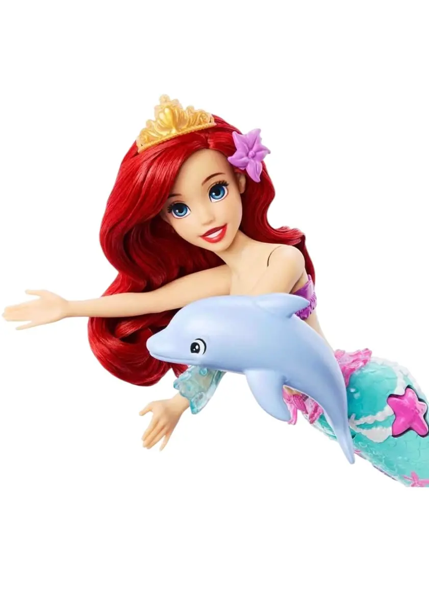 Disney Prenses Okyanustaki Dostlarım Ariel ve Aksesuarları JFC39 2