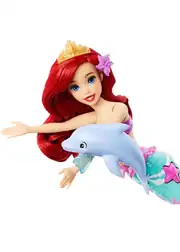 Disney Prenses Okyanustaki Dostlarım Ariel ve Aksesuarları JFC39 2