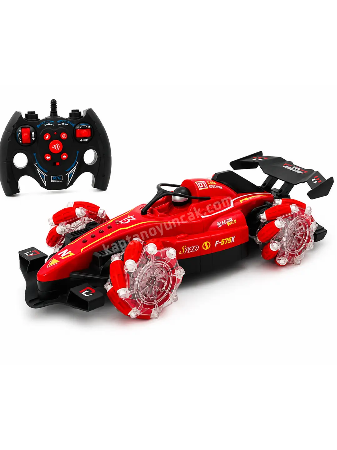 Uzaktan Kumandalı ve El Sensörlü Duman Çıkartan Şarjlı Formula 1 Off Road Araba 6