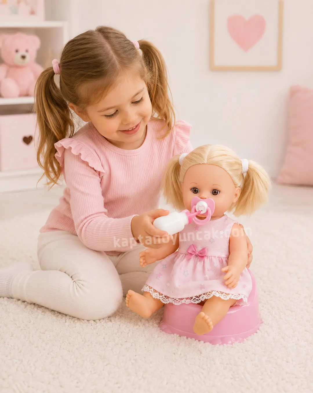 Sunman Boubou Altını Islatan Bebek Seti 30 cm