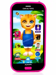 Tom Kedi Dokunmatik Cep Telefonu / Tablet Sesli 12 Fonksiyonlu 4