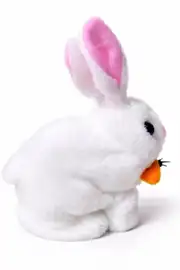 Sesli Işıklı Zıplayan Hareketli Havuçlu Tavşan 4