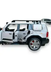 Çek Bırak Sesli ve Işıklı Duman Çıkartan Metal Jeep 6