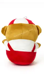 Peluş Şapkalı Ayı 25 Cm 3