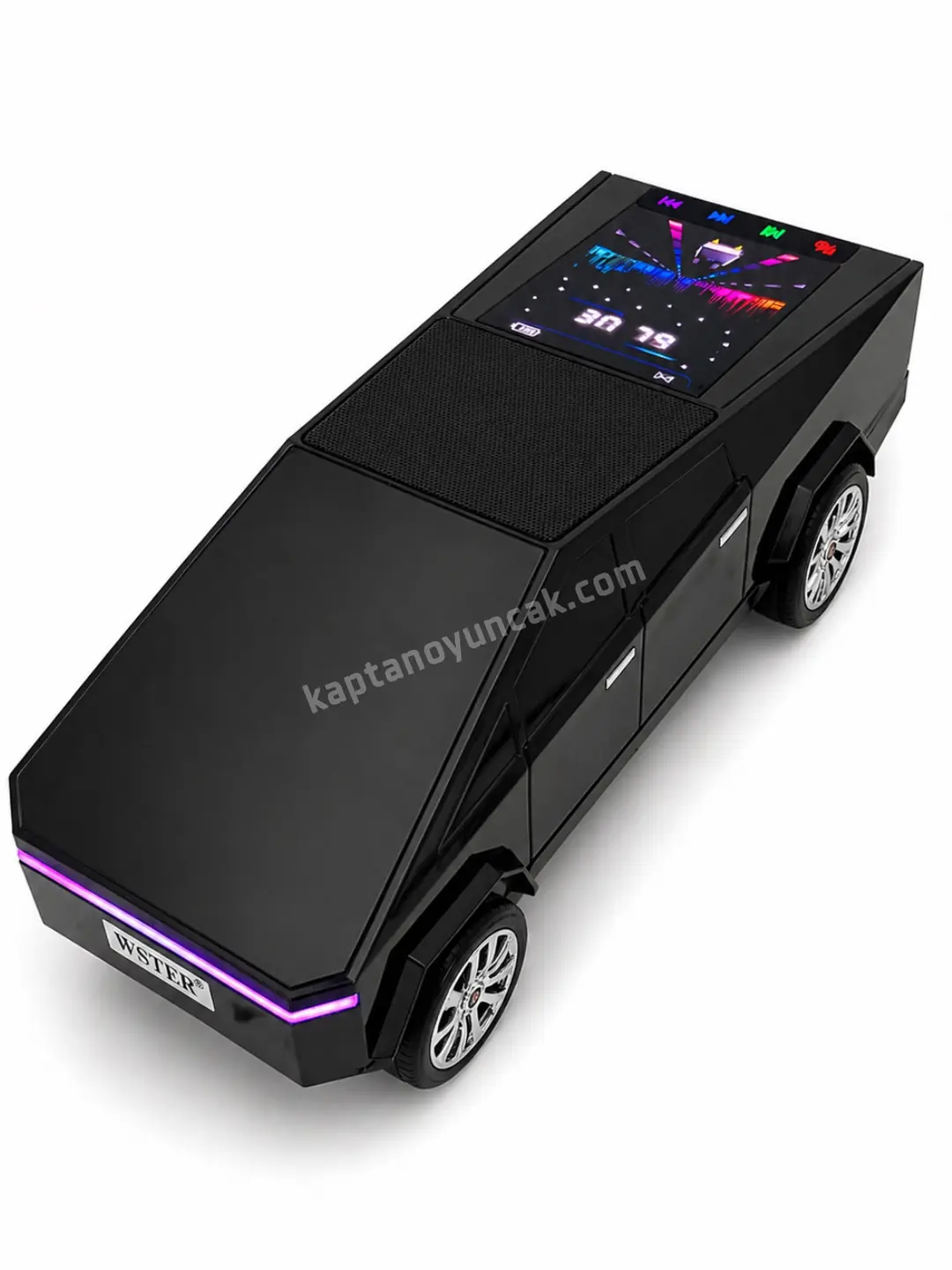 Tesla Şarjlı Ses Bombası Araba Hoparlör Radyo Bluetooth Aux Usb Destekli 6