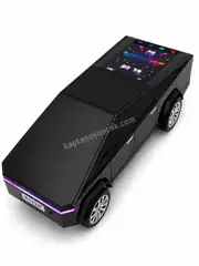 Tesla Şarjlı Ses Bombası Araba Hoparlör Radyo Bluetooth Aux Usb Destekli 6