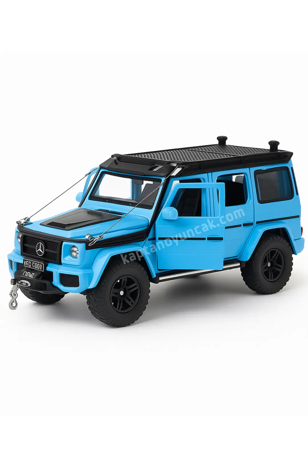 Çek Bırak Sesli ve Işıklı Ağır Metal Jeep 3