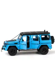 Çek Bırak Sesli ve Işıklı Ağır Metal Jeep 4