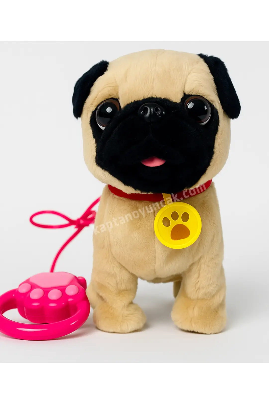 Tasmalı Dil Çıkartan Şarjlı Sesli Hareketli Sevimli Köpek Büyük Boy 3