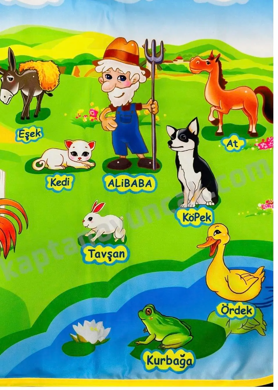 Birlik Eğitici Ali Baba Çiftlik Oyun Halısı 4