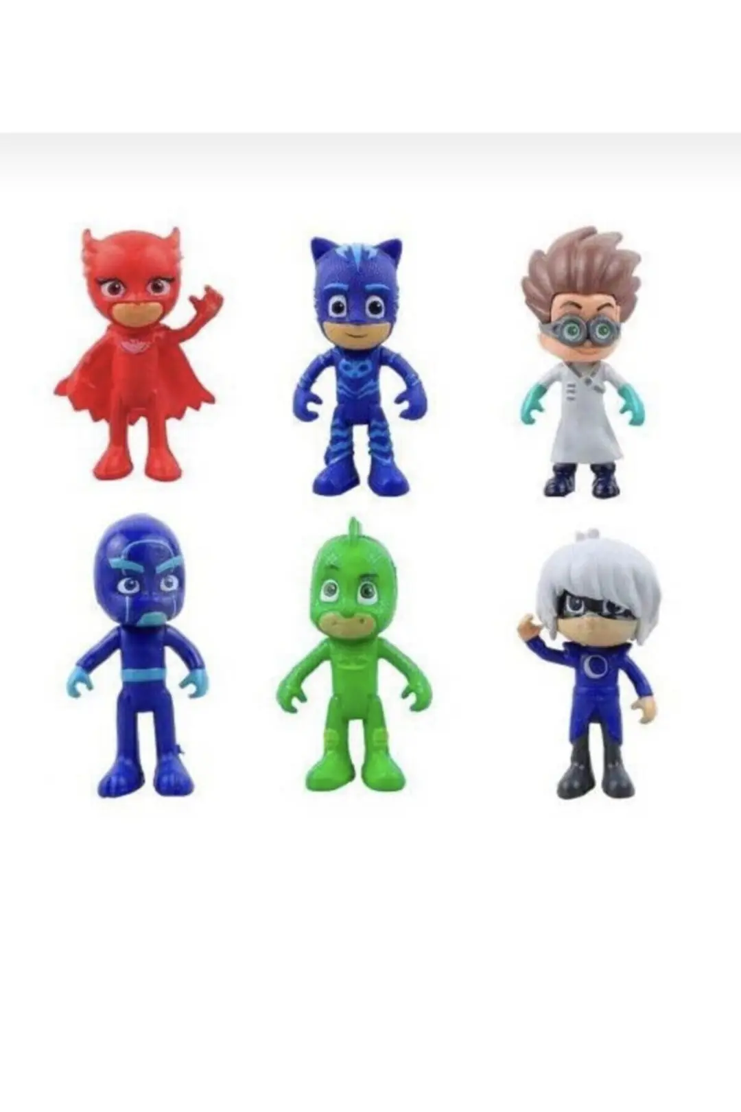 Pj Masks  Pijamaskeliler 6 lı Figür Seti 1