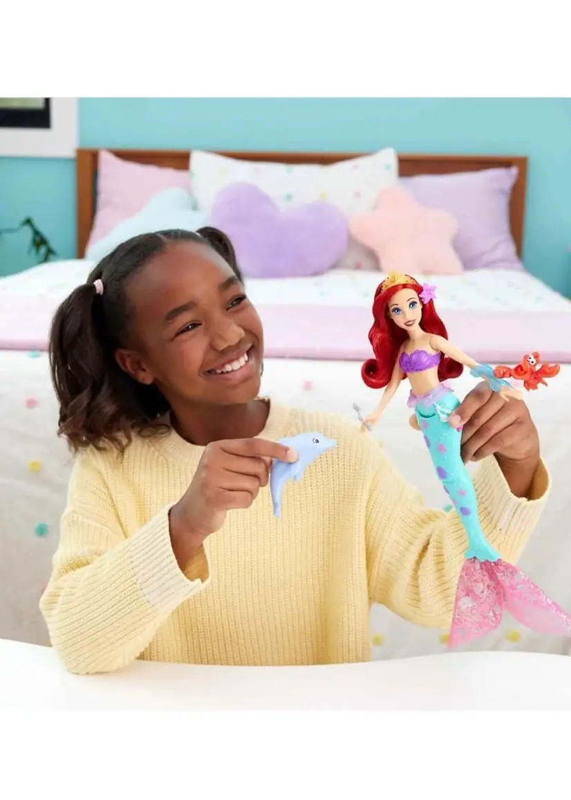 Disney Prenses Okyanustaki Dostlarım Ariel ve Aksesuarları JFC39 4