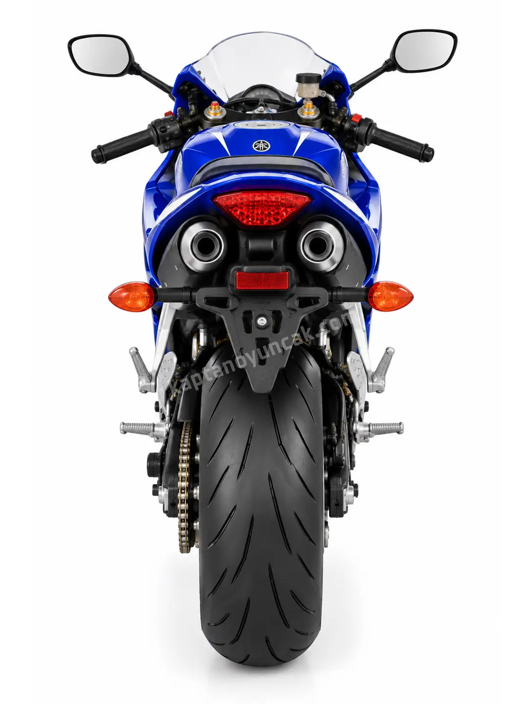 Metal Yamaha YZF-R1 Motosiklet 1:10 5