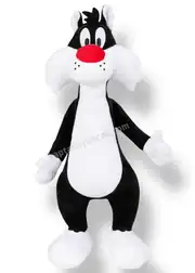 Lisanslı Peluş Sylvester Kedi 40 Cm 4
