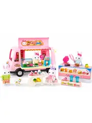 Bay Dreamy Mini Tavşan Ailesi Tatlı Karavan Oyun Seti 2