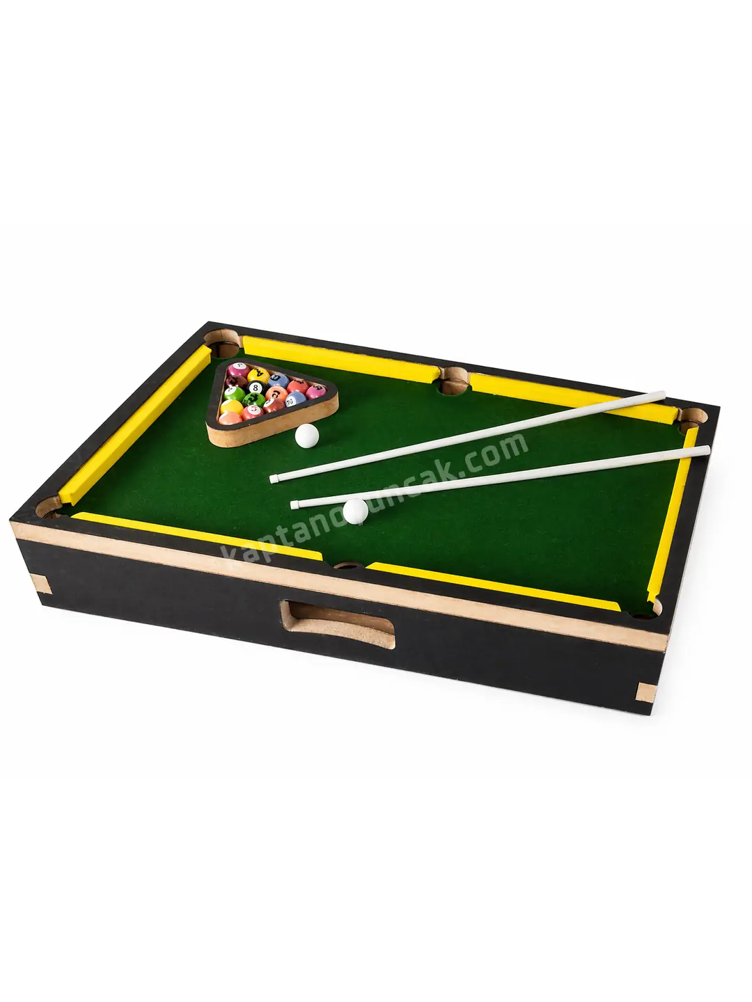 Ahşap Masaüstü Bilardo Oyun Seti 4