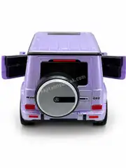 Kapıları Açılıp Kapanabilen Sürtmeli Mercedes Amg G63 Sesli Işıklı Lastikli 3