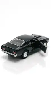 Kapıları Açılıp Kapanabilen Çek Bırak Metal Ford Mustang Boss 429 2