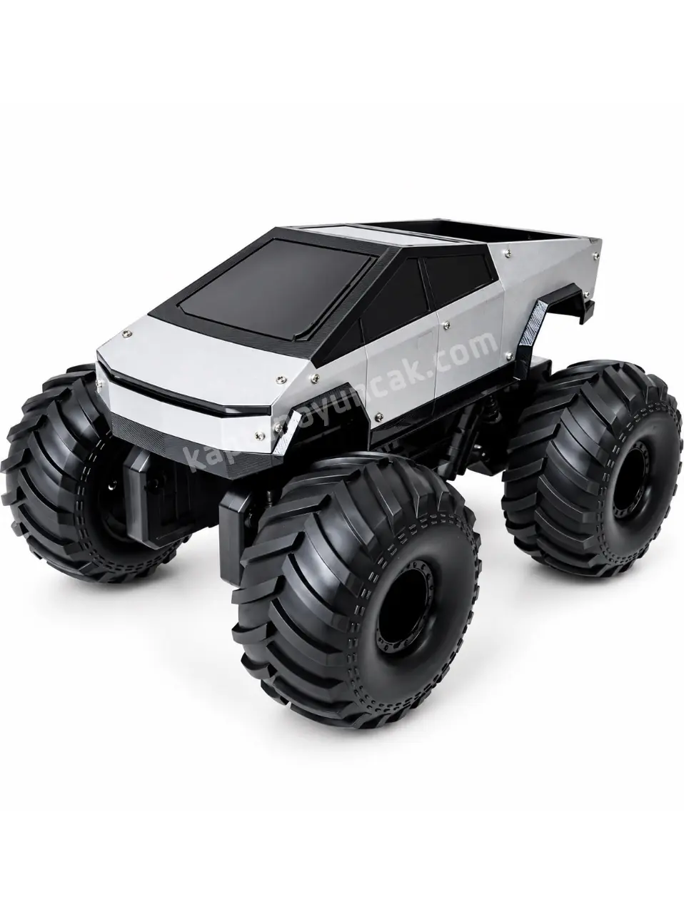 Uzaktan Kumandalı Şarjlı Suda ve Karada Gidebilen Tesla Cybertruck Off Road Araba 7