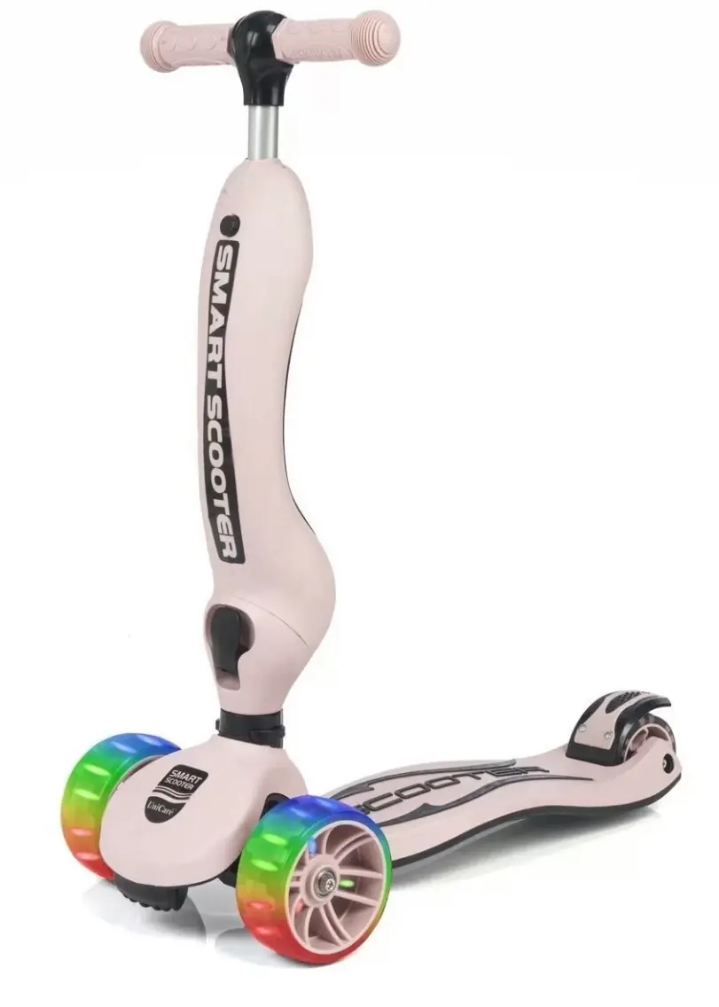 Smart Tekerlekleri Led Işıklı Oturaklı Scooter 4