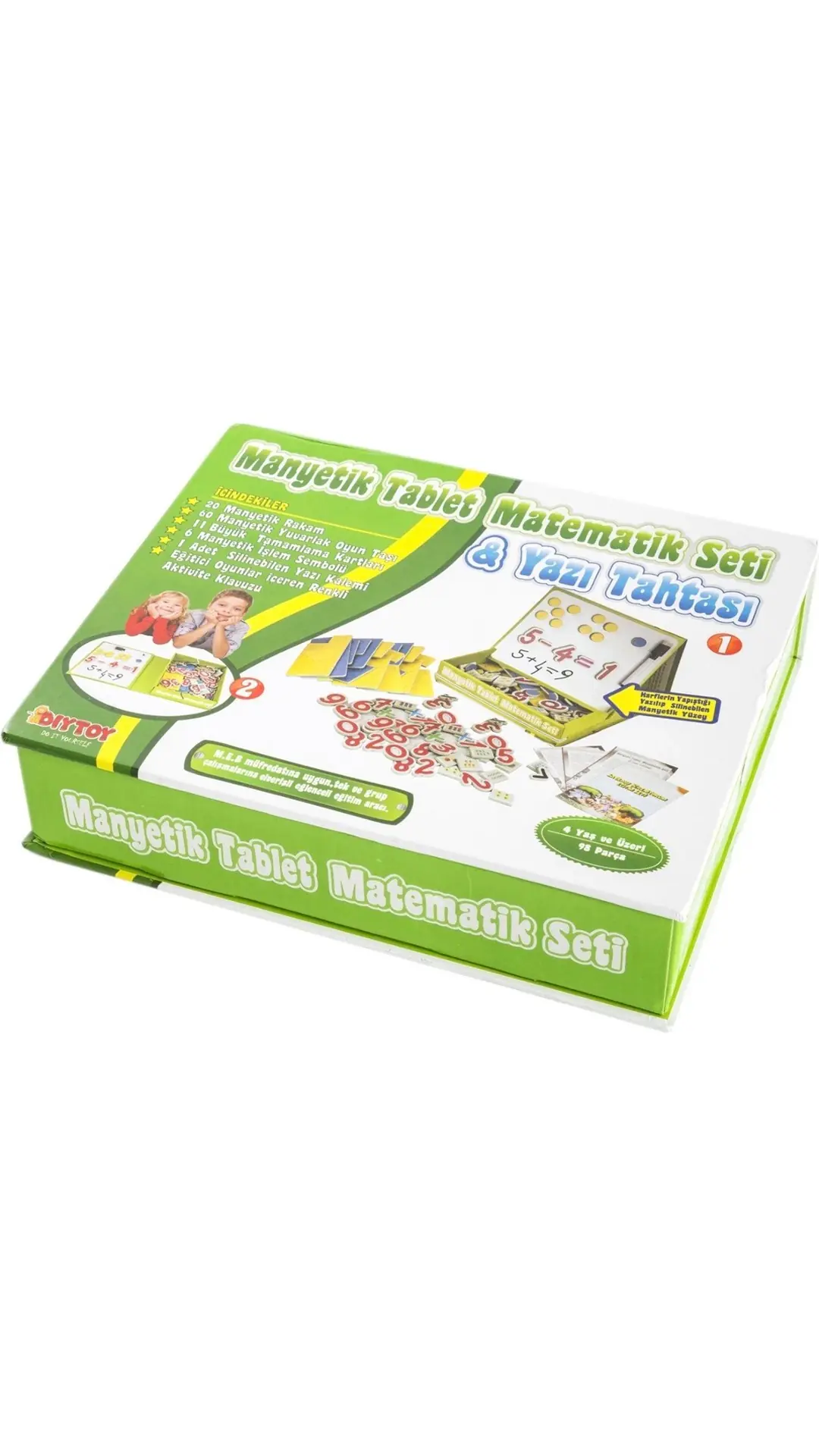 Manyetik Tablet Matematik Seti Yazı Tahtası Eğitici Oyuncak 4