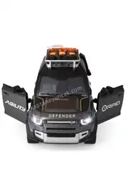 Sürtmeli Sesli Işıklı Polis Off Road Araba 3