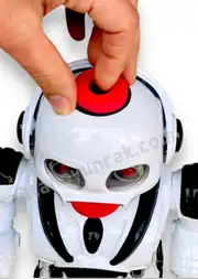 Sesli Işıklı Hareketli Disk Fırlatan Akıllı Robotum 3