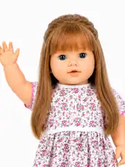 Uzun Saçlı Masal Anlatan Sesli Azra Et Bebek 60 Cm 2