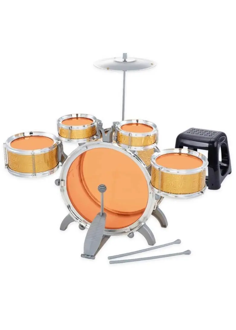 Sunman Jazz Bateri Davul Set Bas Pedallı Oyun Seti