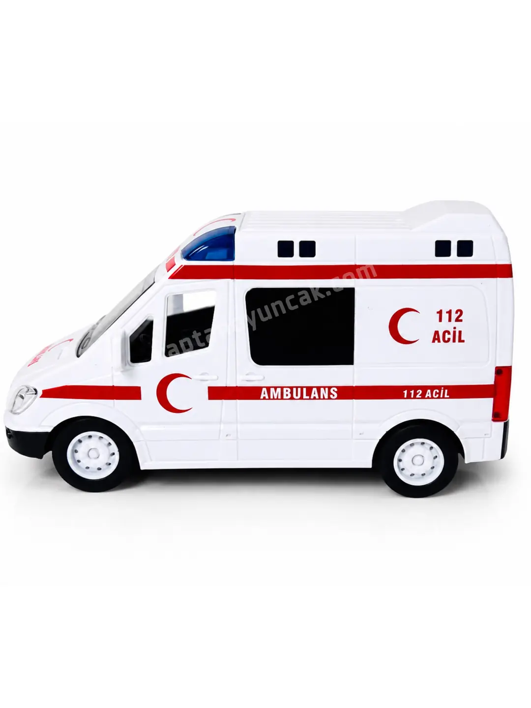 Uzaktan Kumandalı Işıklı Ambulans Ekip Araba 3