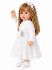Özel Kıyafetli Türkçe Konuşan Sesli Azra Bebek 60 Cm 5