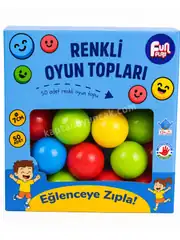 Oyun Havuzu Topları 7 Cm 50 Adet Kutulu 4