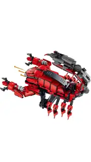 Master Kırmızı Lego Blok Seti Akrep El Silahı 664 Parça Lego 2